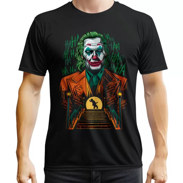 Camiseta Coringa Joker Escadaria