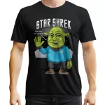 Camiseta Shrek Star Trek